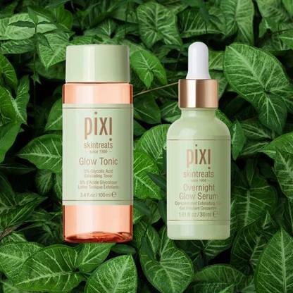 Pixi GLOW TONIC 100 ML AND OVERNIGHT GLOW SERUM 30 ML COMBO