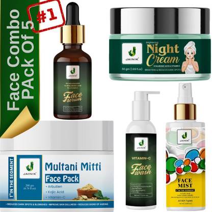 JAINIK Super Saver Face Combo For Bright And Spot Free Face In 3 Week