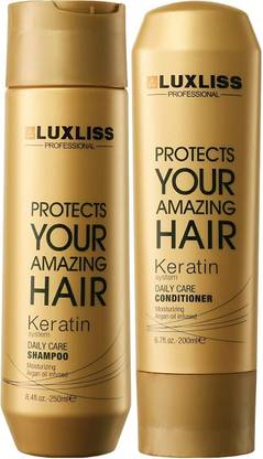 Luxliss Professional Keratin Daily Care Conditioner & Shampoo