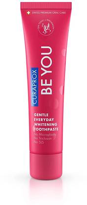 Curaprox Gentle Everyday Whitening Toothpaste (Persimmon) 60ml x Pack of 1 Toothpaste