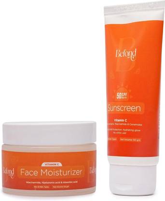Befond Face Moisturizer with Vitamin C, Niacinamide, Hyaluronic Acid & Sunscreen