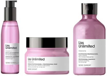 LISS UNLIMITED PRIMROS SERUM SHAMPOO AND MASQUE SET