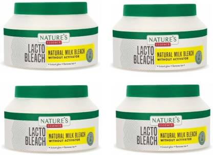 Nature's Essence Lacto Bleach 60gm (Pack of 4) 60gm EACH
