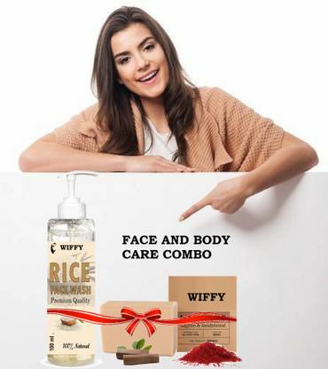 Wiffy Rice Water Face Wash Glass Skin Brightening