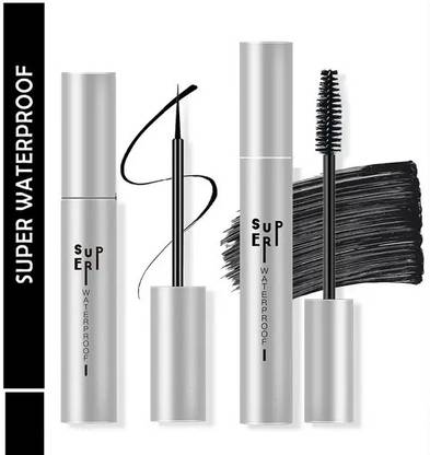 ADJD Waterproof Volume Mascara & Eyeliner Combo Pack For Eye Makeup