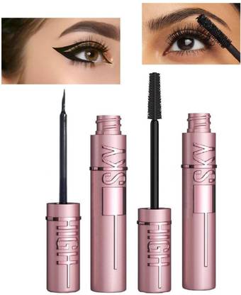 nn Combo set Liquid Eyeliner & Extra Lash Mascara | Intense, Smudge-Proof & Waterproof