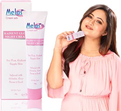 Melas Night Cream for dark Spots Marks pigmentation|Brightening glowing|Anti Aging