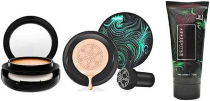 mkldsrh sunisha Mushroom head air cushion cc cream Moisturizing Foundation Brightening Cream Whitening with primer & compact powder