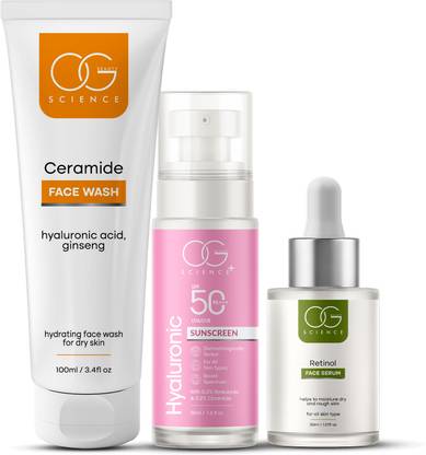 OG BEAUTY Science 360 Degree Skincare Protection Trio