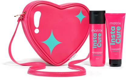 MATRIX InstaCure Combo for Damaged Hair,Professional Shampoo+Conditioner+bag