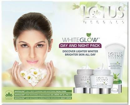 LOTUS Herbals White Glow Day And Night Pack