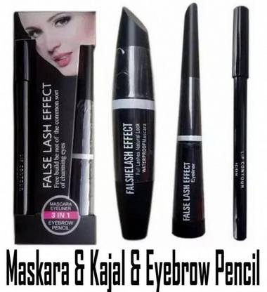 kHUDAt Lashes on Fleek, Eyes on Point: Mascara, Kajal & Brow Definer Kit