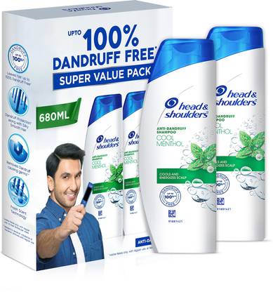 HEAD & SHOULDERS Anti Dandruff Shampoo Cool Menthol Ranveer Singh Special Edition