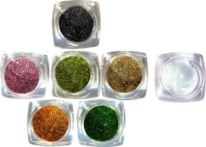 vizo Beautiful Fine Glitter Powder for Resin & Cosmetic Glitter for Nail, Body, Face