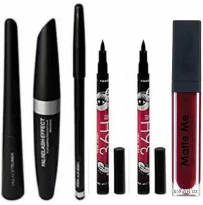 swenky 3IN1 EYELINER,MASKARA,KAJAL.2 36H+MATTE LIPSTICK
