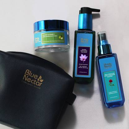 Blue Nectar Essentials Gift for Him | Plant Based Gift Set for Anniversary & Birthday