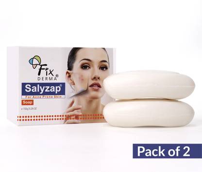 Fixderma Salyzp Soap with Vitamin E, Soap for Acne, blemishes & Spot treatment