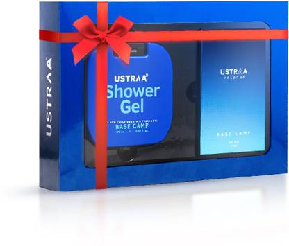 USTRAA Basecamp Combo - Basecamp Cologne 100 ml and Basecamp Shower Gel - 175 ml Perfume  -  175 ml