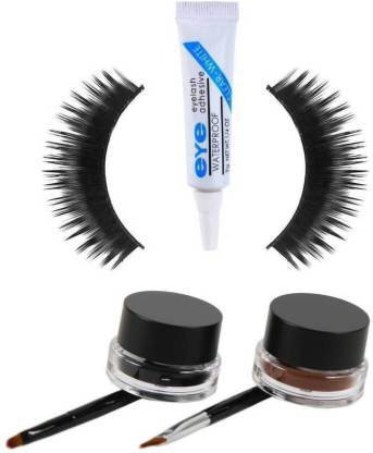 Lenon Gel Eyeliner Black & Brown,False Eyelash, Eyelash Glue
