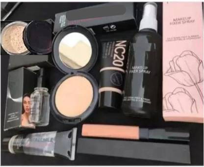 lately MAKEUP COMBO WITH FIXER PRIMER COMPACT LOSE POWDER SERUM CONCEALER FOUNDATION