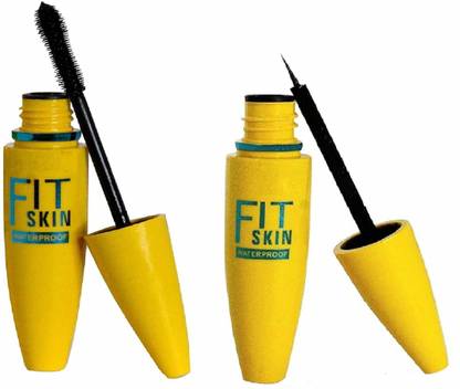 HUDA QUEEN Curling Mascara & Sharp Tip Eyeliner – Combo Pack of 2