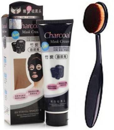 Rsentera charcoal mask with owl foundation brush