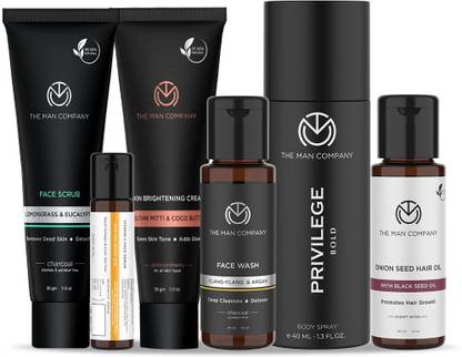 THE MAN COMPANY Mini Travel Men's Grooming Kit 168 ml