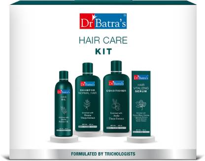Dr Batra's Hair Care Kit Stronger,Shinier & Healthier Hair - 725 ml