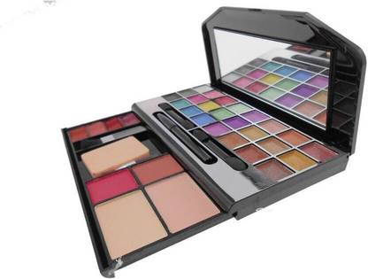 RTB Makeup kit Eye Shadow Contains 24 Eyeshadow, 4 Blusher, 2 Compact, 4 Lipgloss and 1 Eye Pencil.