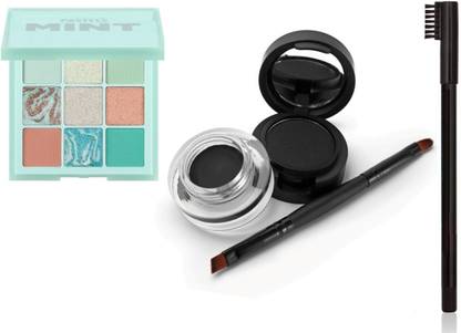 Emijun Cake kajal Eyeliner, Eyebrow Pencil With Eyeshadow 24 hours waterproof