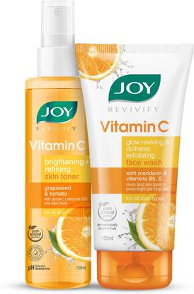 Joy Face Wash 150ml | Revivify C Brightening Skin Toner
