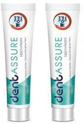 KINJPA PUFF%DENT-ASSURE NEEM TOOTHPASTE (NEEM , CLOVE , CALCIUM)100G 2X100G Toothpaste
