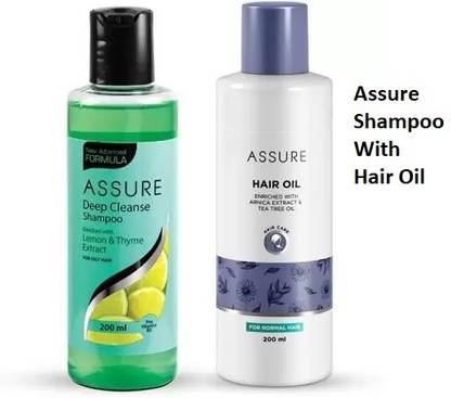 Rastic Assure Deep Cleanse Shampoo with Hair Oil combo set of 2 item