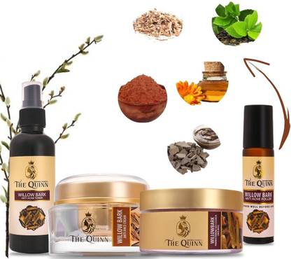 THE QUINN WILLOWBARK ANTI ACNE COMBO