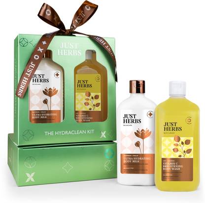 Just Herbs THE HYDRACLEAN KIT ( BODY BRIGHTENING SET)