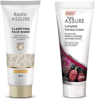 Rastic Assure Clarifying Facewash With Fairness Cream