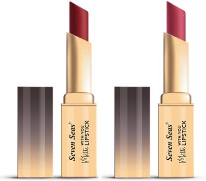 Seven Seas Matte With You Lipstick | Long Lasting Lipstick For Women | Matte Finish