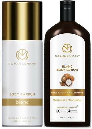 THE MAN COMPANY Premium Fragrance of Blanc Body Spray & Body Lotion