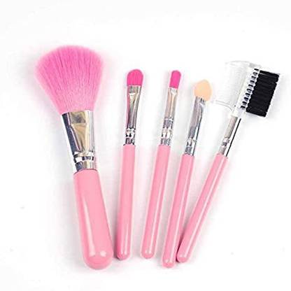 Ridoy Set of 5 Pc pink Makeup Mini brushes