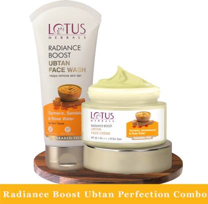 LOTUS HERBALS Radiance Boost Ubtan Perfection Combo