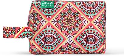 Aravi Organic Multipurpose Eco-Friendly Travel Makeup Pouch