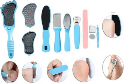 Lenon Professionals Foot Care Kit 3 in 1 Foot step ,8 in 1 Pedicure Kit