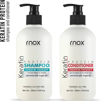 RNOX Keratin Shampoo and Conditioner Combo 500ml (2 Items in the set)