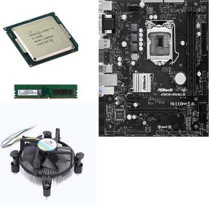 KLSTech Asrock H310CM-HDV/M.2 SE Core i5 6500 8GB DDR4 Combo Motherboard