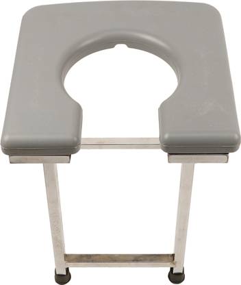 genocyte GENOCYTE COMMODE STOOL FOR OLD AND NEEDED PEOPE (POT ALSO COME ) Commode Chair
