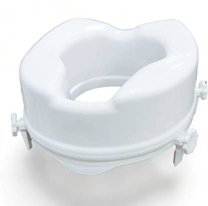 veayva RAISED TOILET SEAT 6 INCH |COMMODE SEAT ELEVATOR 6 INCH Commode Shower Chair