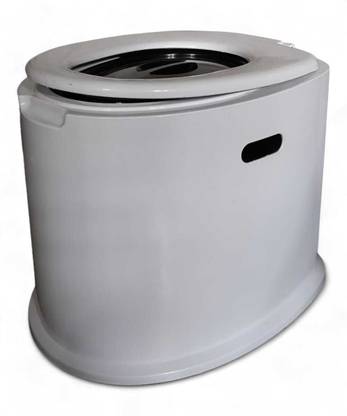 Tel Plastic Medicated High commode Commode Chair