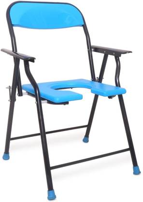 GTC care Folding Elderly Disabled Commode Chair With Toilet Seat Toliet Stool Commode Chair