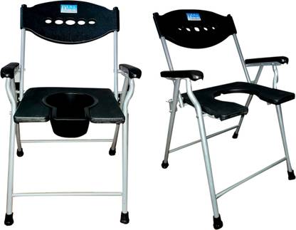 DARLIE Commode Chair for unisex Comfortable Safe chair Commode Chair
