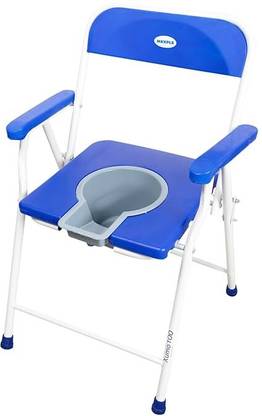 MEXPLE Premium Foldable Commode Chair